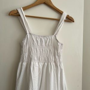White summer dress